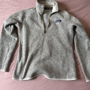 Patagonia Women's Heathered Gray Cowl Sweater